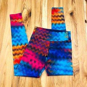 multicolored leggings